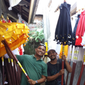Wayan and his brother Nyoman in Bali