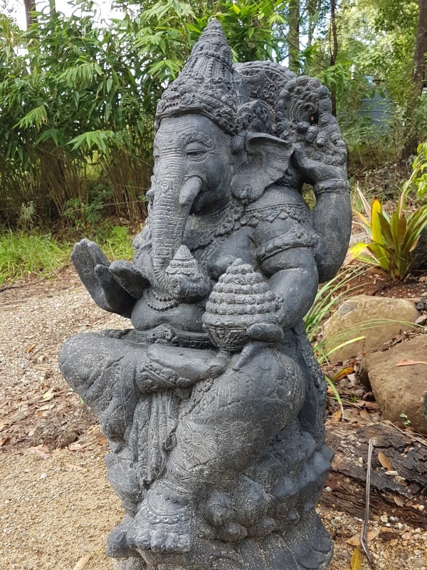 GANESH statue CPS66 - Is revered as the remover of obstacles and bad luck - patron of arts and sciences while attracting wealth and success.