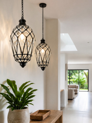 Pendant Light Bevelled glass - CPL11a