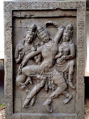 Large OUTDOOR Balinese Wall Plaque CPS145-150x100cm. Featuring BALINESE dancers is sure to make a statement in any space it is displayed in.