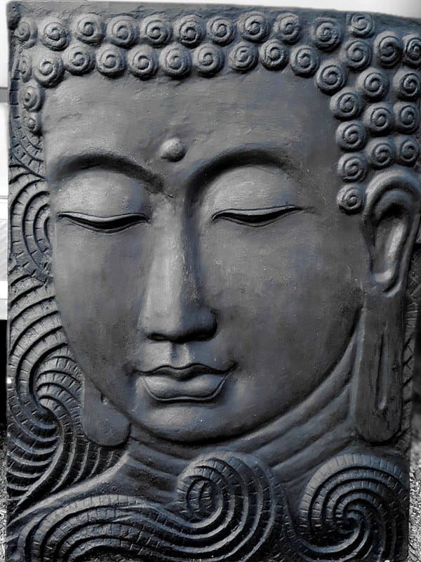 This large outdoor BUDDHA Wall plaque CPS144 -135x100cm is a stunning. Position it outdoors in your garden to create a beautiful space for you to enjoy.