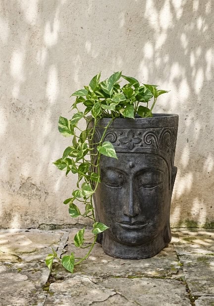 Buddha Planter 50cm CPS78 - from CasaPandan. Perfect for that beautiful plant you have been looking forward to displaying in your garden.