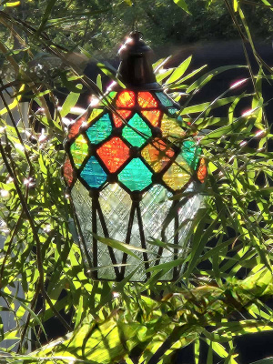 Bali Coloured Light - CPL51 33x20cm  in your home, garden or Bali Hut for a wonderful Balinese influence.