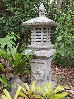 Outdoor Stone Lantern 105cm CPS141 -  CasaPandan has many different styles of garden and outdoor lights and lanterns for you to choose from.