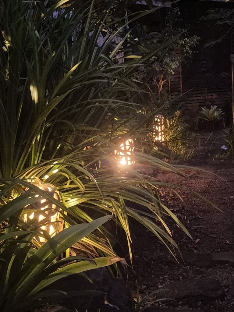 Exquisite Stone Garden Lanterns-60x20cm CPS14c from CasaPandan! Handcrafted in limestone by Balinese artisans, it adds charm to any garden.