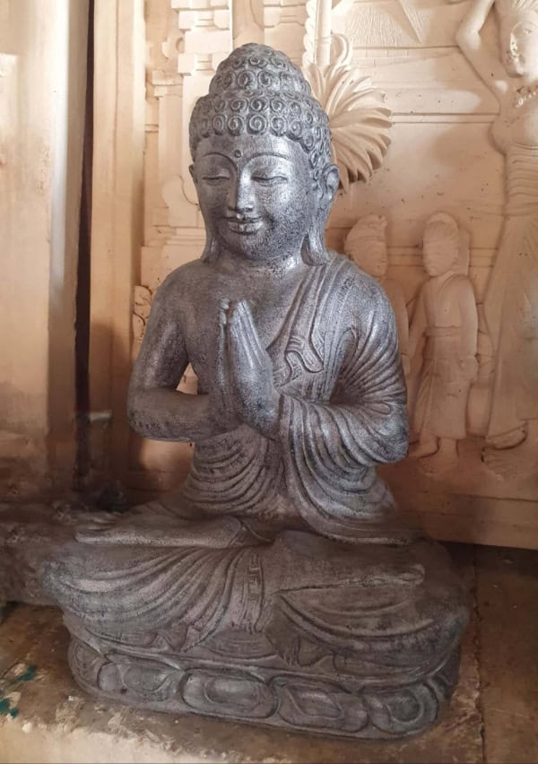Bring a sense of tranquility into your space with this Calming Buddha Statue –CPS220 Designed to inspire inner peace and harmony.