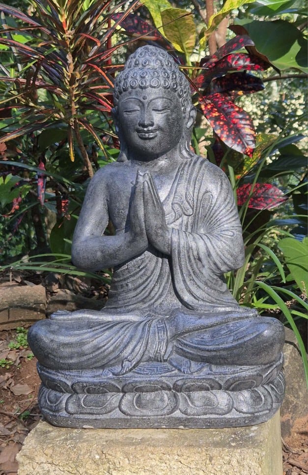 Bring a sense of tranquility into your space with this Calming Buddha Statue from CasaPandan–CPS220 Designed to inspire inner peace and harmony.