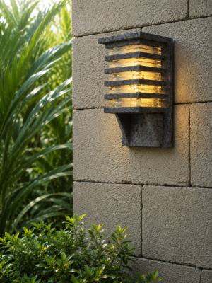 This Lavastone Wall Light CPS204 30x20cm from CasaPandan is perfect for pathways, patios, and garden landscapes. Handcrafted by the Balinese.
